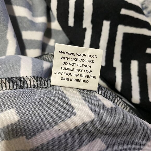 Notations Blazer Womens Medium Black White Office Open Front Monochrome Artsy - Picture 5 of 10